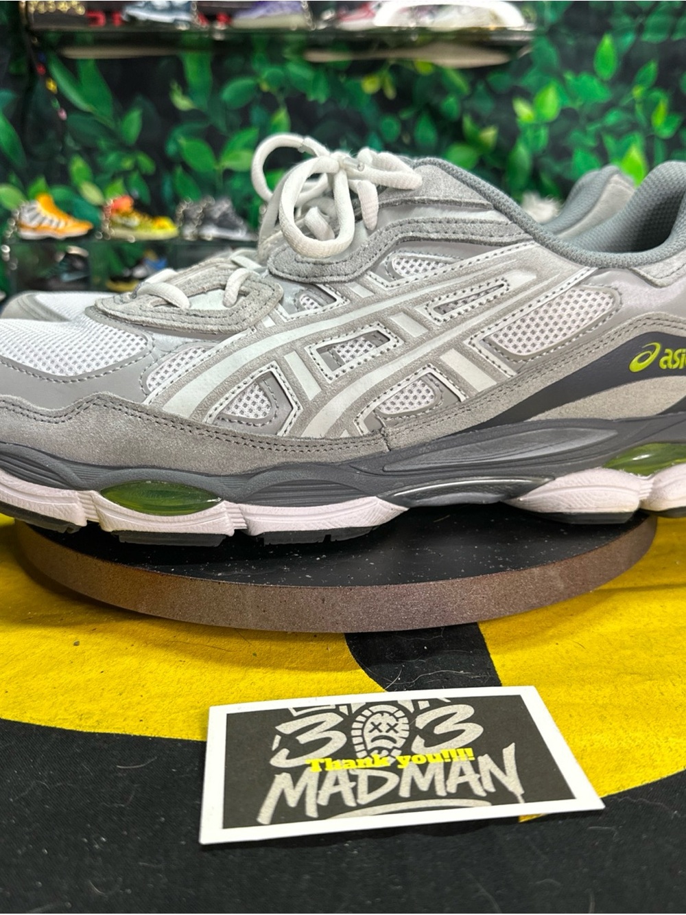 ASICS Gel NYC Glacier Grey Size 12M